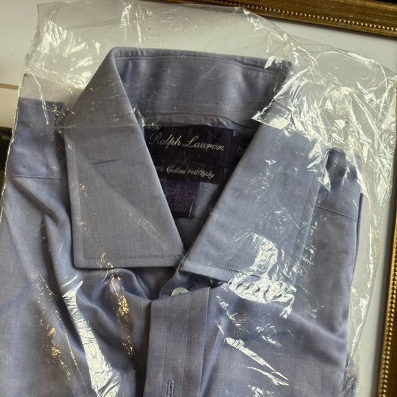 $795 Ralph Lauren Purple Label Button-Up Shirt